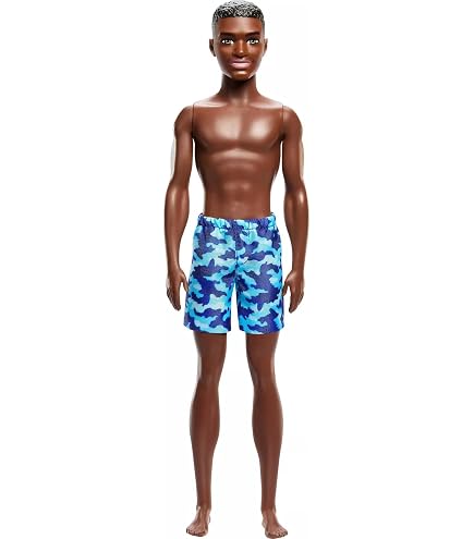 Barbie GRB87 Ken Fashionistas Doll #162 with Rooted Brunette Hair